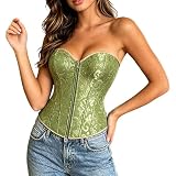Korsett Damen Halloween Vollbrust Corsage Bauchweg Shapewear Gürtel Corset