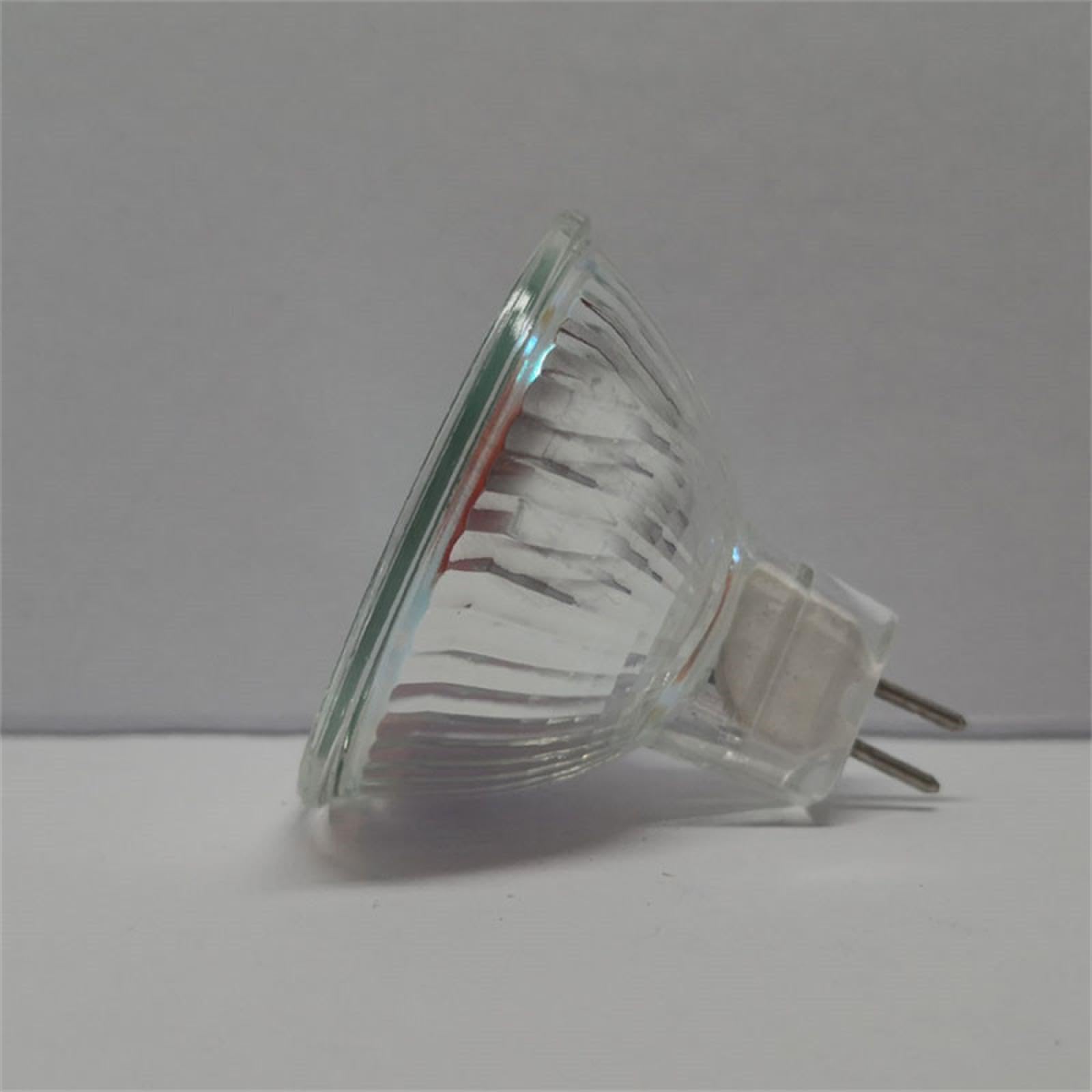 MR16 220V 20W Bombilla halógena 2 pines GU5.3 Base Bombilla foco MR16 50W Bombillas Halogenas 2700K Blanco cálido regulable 10PCS 10W