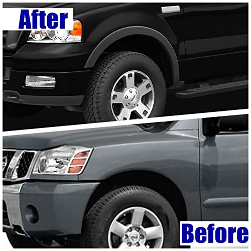 Kintop Fender Flares Compatible With 2009-2014 Ford F150 Styleside Abs F150 Wheel Fender Flares Set 4Pcs Paintable Textured Matte Black（Not Fit Platinum Or Raptor Models） #TOP4