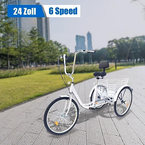 Triciclo 24 Pulgadas para Adultos miniatura 4