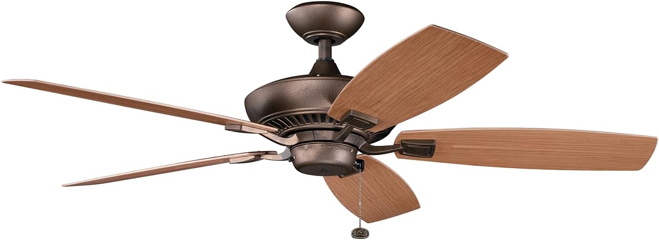 Exclusive Discount 80% Offer Kichler 310192WCP 52-Inch Canfield Patio Fan, Weathered Copper Powder Coat New Arrivals Kichler 310192WCP 52-Inch Canfield Patio Fan, Weathered Copper Powder Coat