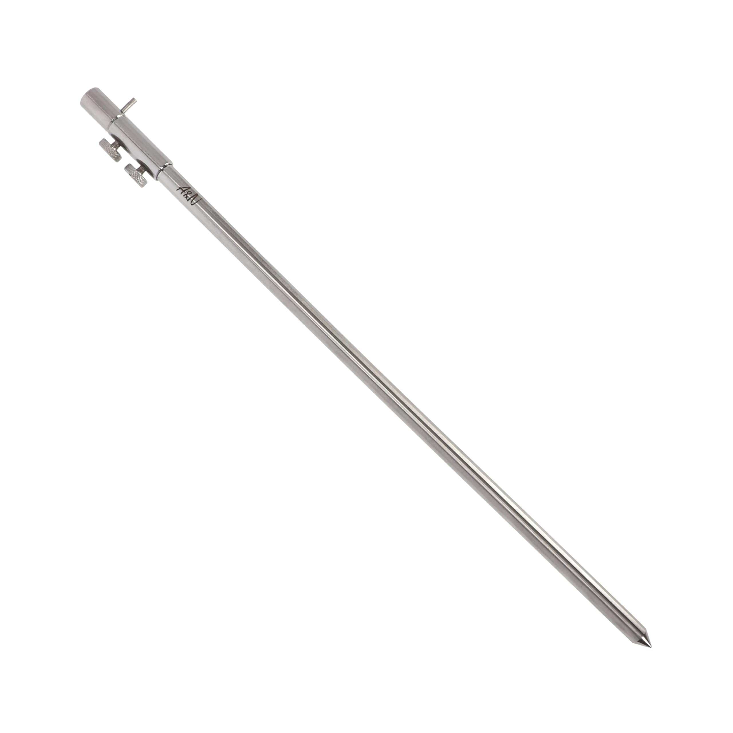 4 soportes para cañas de pescar de acero inoxidable, 30-120 cm