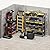 DWVO 8x6ft Metal Tool Shed with Window, Outdoor Storage Shed for Backyard, Lawn, and Patio, Heavy-Duty Storage Unit with Four Vents & Lockable Door for Storing Tools, Equipment, Gray & White