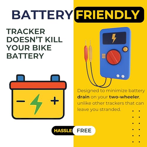 Image of ChawkiDar Anti-Theft Alarm & Two Wheeler Tracking System - Real-Time Vehicle Security with Instant Alerts, Universal Fit 1 Year Subscription
