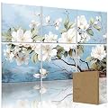 HushHues 6-Pack Art Acoustic Panels 72x48 Inches Large Decorative Acoustic Panels, Sound Absorbing Wall Art for Home, Office, and Studio Noise Reduction