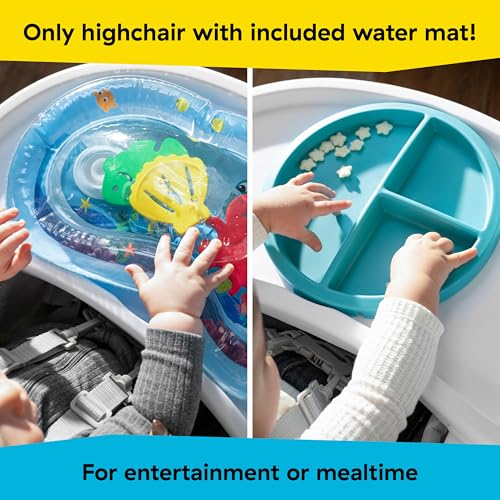 Chaise haute pliante Snack & Splash Baby Einstein avec tapis eau - 5