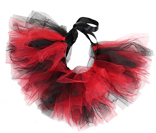 Disfraz Team Spirit Tutu para Perros XL Rojo y Negro