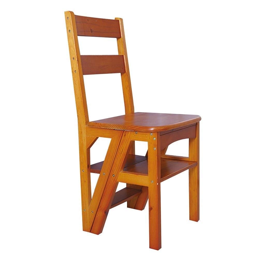 Chaise en bois massif multifonction pour organiser vos plantes et atteindre les hauteurs