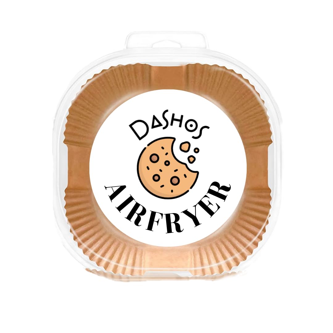 Papel freidora aire 20-24 cm (100 uds) Compatible con TURBOBLAZE, freidora de aire cecotec COSORI 6.4 L Dual Blaze COSORI 5.5 Sin BPA papel air fryer cuadrado Accesorios freidora sin aceite (PACK100)