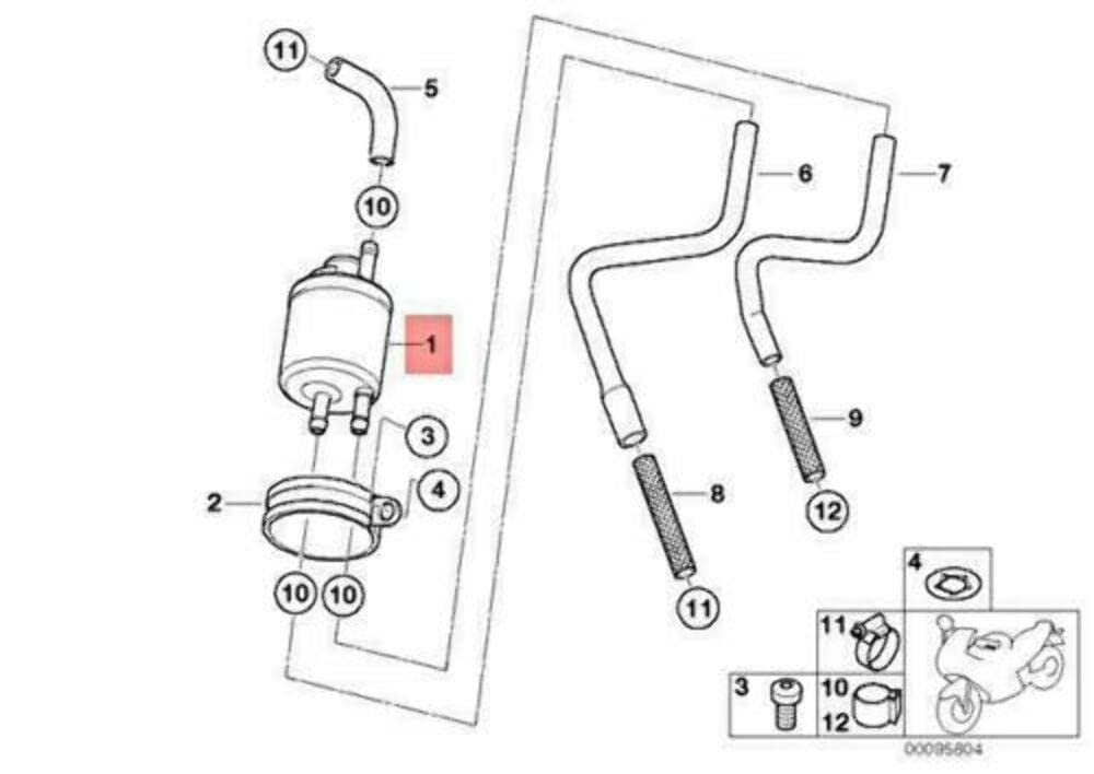 Buy BMW Genuine Fuel Filter With Pressure Regulator F650CS F650GS