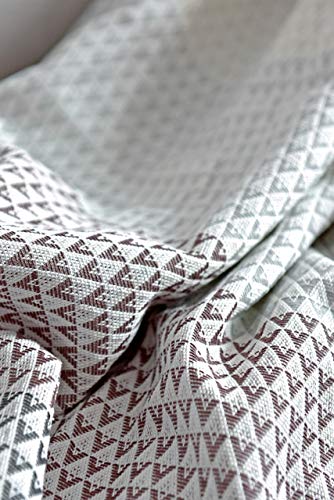 nielsen HOME Wohndecke Plaid Dana, 150x200 cm, Grau, Mauve, Weiß, Baumwolle – Bild 5