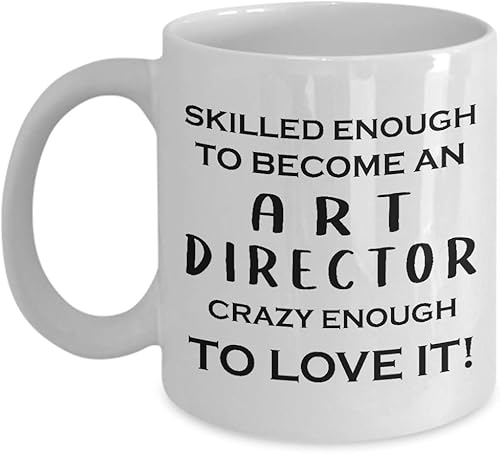 Gifts for Art Director Coffee Mug Tea Cup - Artist Dept Creative Department Team Design Advertising Office Funny Cute Gag Appreciation Idea -