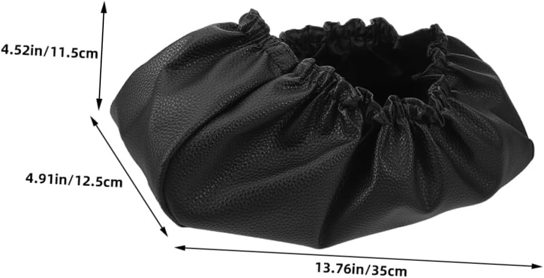 GLEAVI 2pcs Heavy Duty Winch Protector Cover Auto Winch Shield for Vehicles Faux Design for Car Atv
