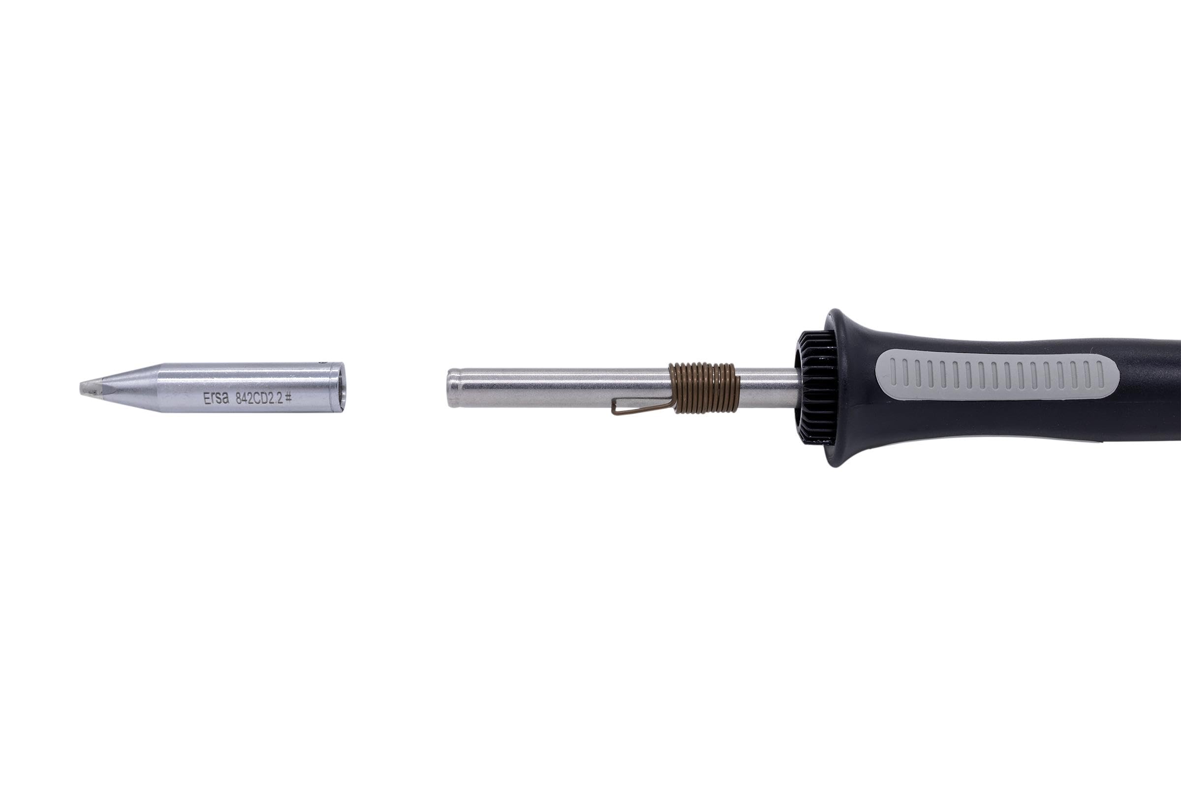 ERSA RDS80 Digital Lötstation 80W Leistung mit einstellbarer Temperatur 150 – 450 °C inkl. Lötspitze 2,2mm meißelförmig ERSADUR und Standby/Schlaffunktion