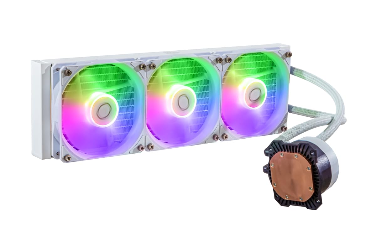 Amazon.co.jp: MasterLiquid 360L コア 360mm AIO ホワイト