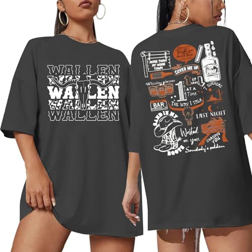 BANGELY Boho Cow Skull Women Country Music T-Shirt Vintage Western Rodeo Graphic Tee 80 90s Music Lover Short Sleeve Top