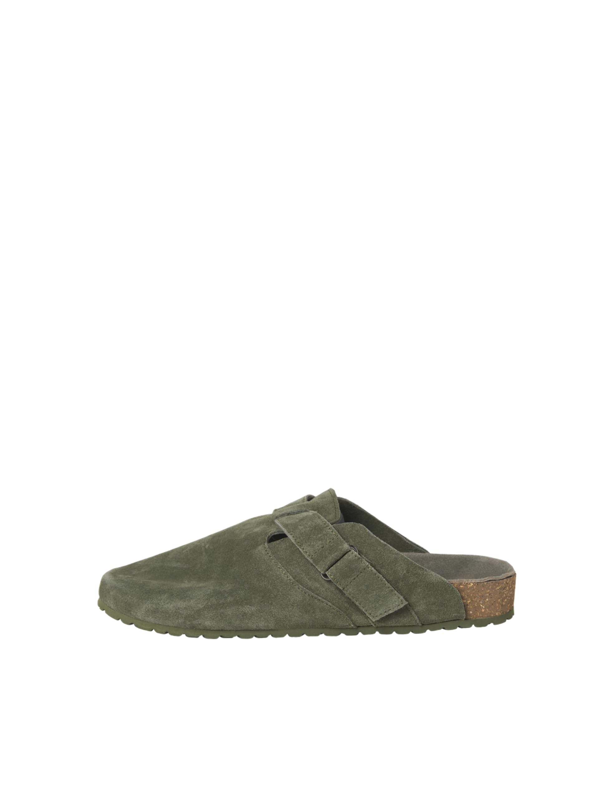 JACK & JONES Jfwlouis Suede Mule Khaki