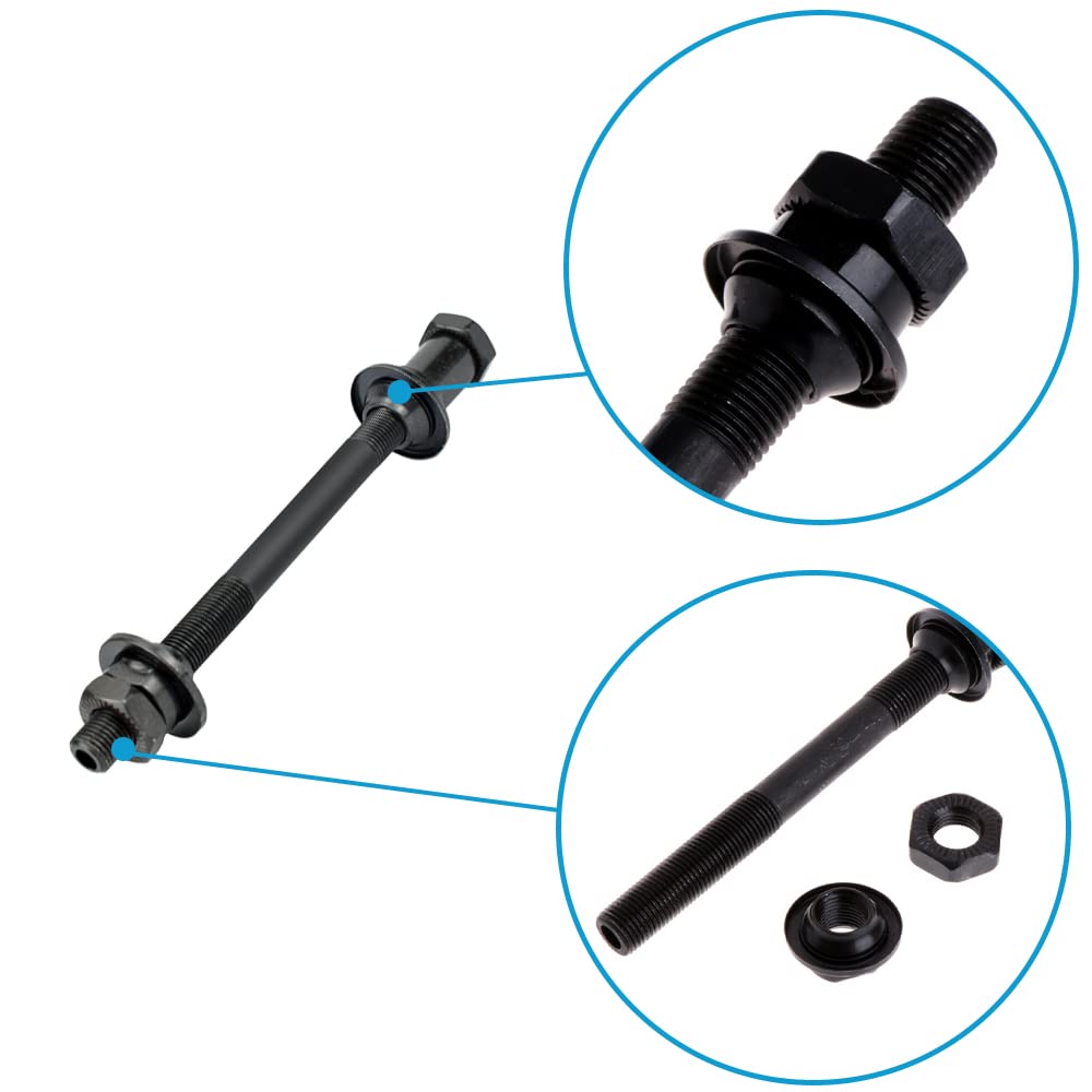 Amazon | YIOLIBJF 145mm 自転車ホイールハブ車軸 丈夫なバイクハブ