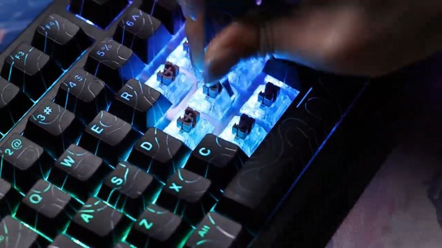 Amazon | MCHOSE Jet75 磁気スイッチ eスポーツゲーミングキーボード