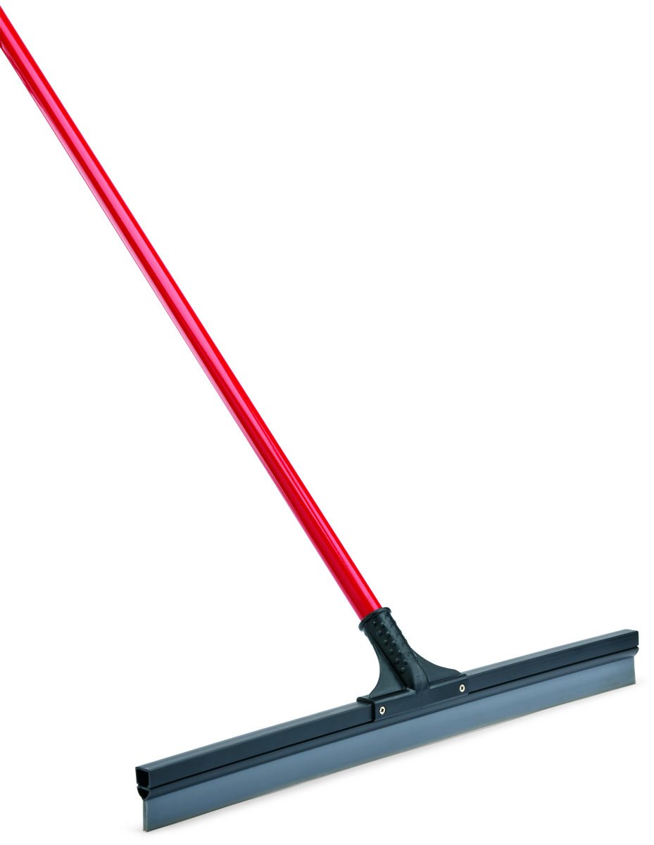 LibmanCommercial 515 Soft Rubber Squeegee with Handle, 24" (Pack of 6)