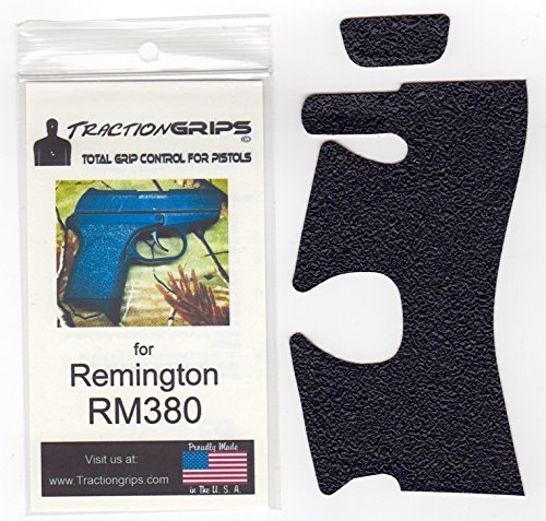 Tractiongrips Grip Overlay Decal for Remington RM380 Pistols