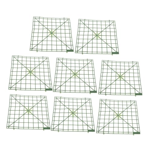 SOLUSTRE Floral Arranging Grids 8pcs Plastic Flower Wall Panels Easy DIY Flower Decor