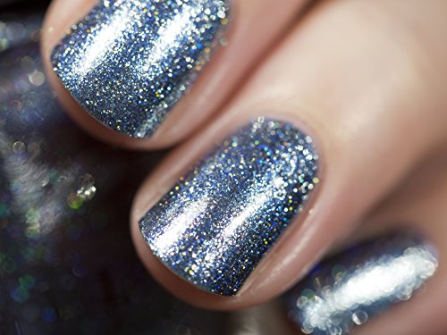 Image of ILNP Arctic Lights - Icy Blue Holographic Metallic Nail Polish