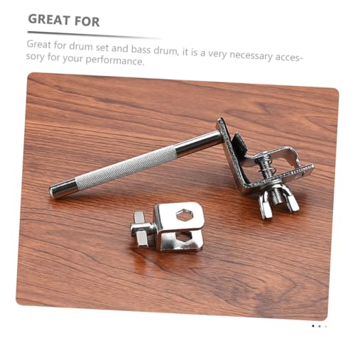 Soporte para Campana de Vacas Clamp Fijo para Instrumento Musical de Batería, Parte Lisa y Pulida para Uso Seguro miniatura 5