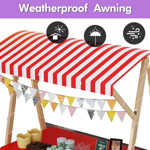 Chariot mobile pliable violet de 60 x 120 cm pour stand de vente - 8