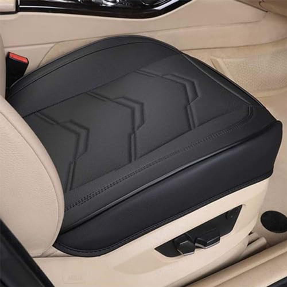 Autositzkissen Kompatibel mit Renault ZOE 2019-2023 2024 Memory Foam rutschfest,Black