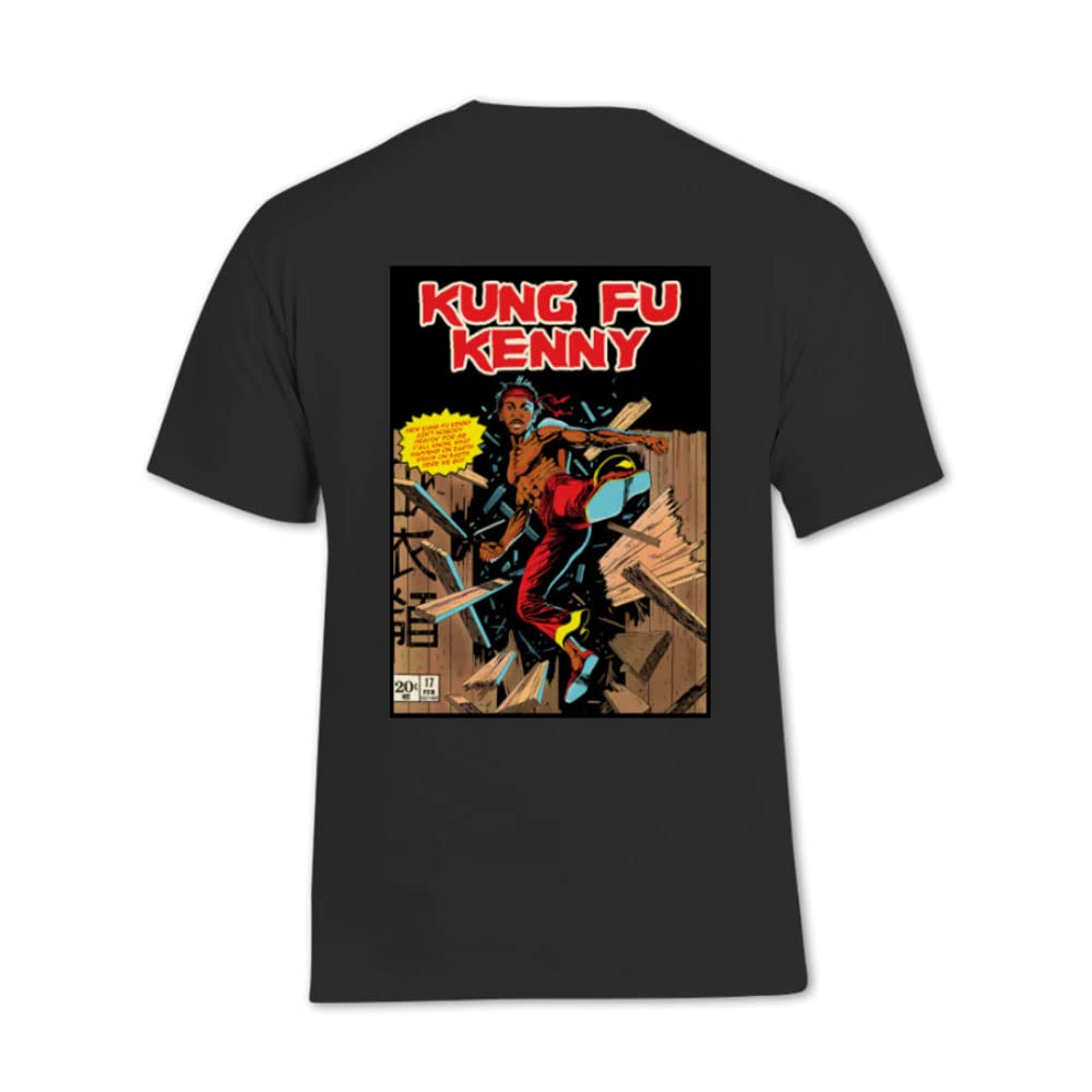 Pyramid International Dangerous MCS-Maglietta (Kung Fu Kenny Design) T-Shirt Unisex-Adulto