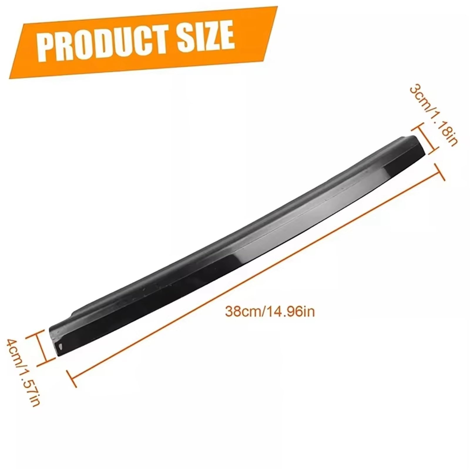 Guarnizioni porte finestrini Per Mini Per Cooper Per Clubman R55 2007-2015 Porta Destra B Copertura Colonna Pilastro Rivestimento In Plastica Striscia Tenuta Modanatura Nera