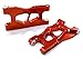 Integy RC Model C26513RED Billet Machined Lower Suspension Arms for Traxxas LaTrax Teton 1/18 Monster Truck