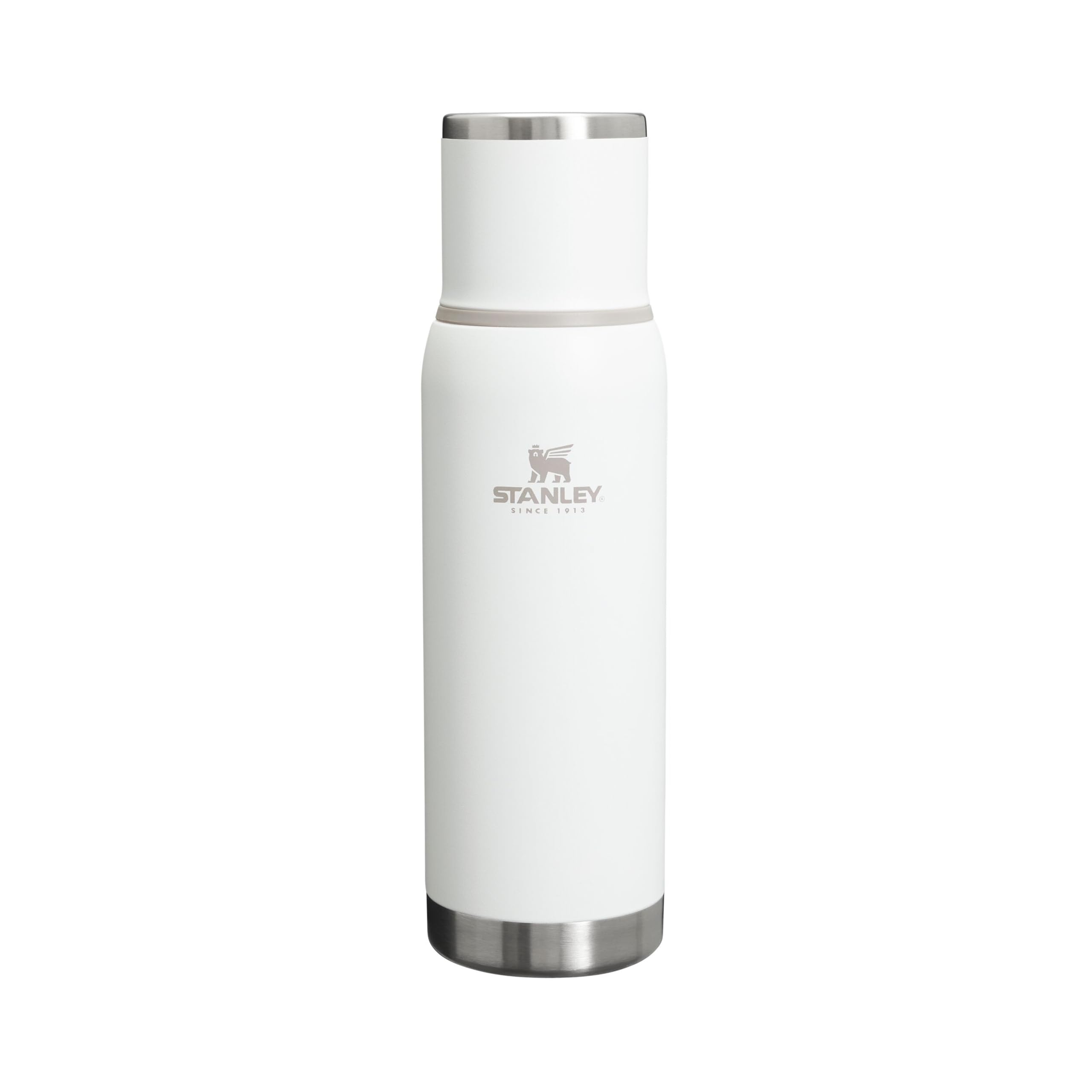 Stanley 1913 Adventure To-Go Thermosflasche 1L - 25 Stunden Heiß - 27 Stunden Kalt - Auslaufsicher - Isolierter Deckel - Doppelwandige Vakuumisolierung - BPA Frei - Frost