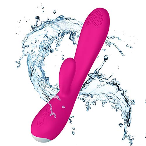 Massaggiatore Wireless per Donna con 30 Frequenze, USB Ricaricabile, Elettrico Ricaricabile Magnetica Motori Doppi,IPX7 Impermeabile