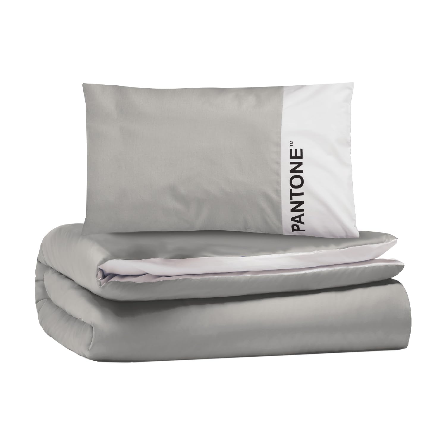 Parure de lit double en coton Osama Home Pantone avec housse de couette