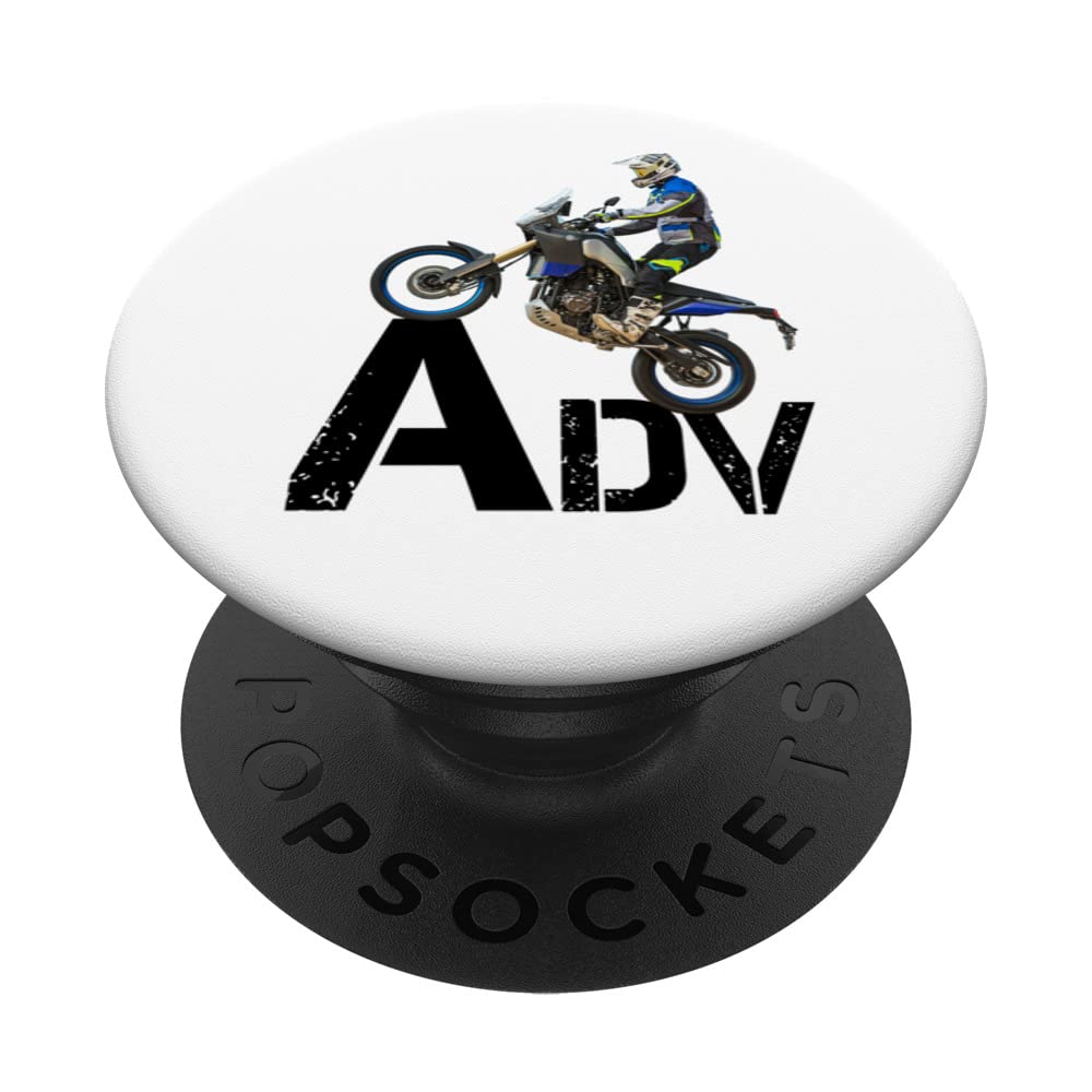 Adventure Motorcycle Offroad ADV Design PopSockets Swappable PopGrip
