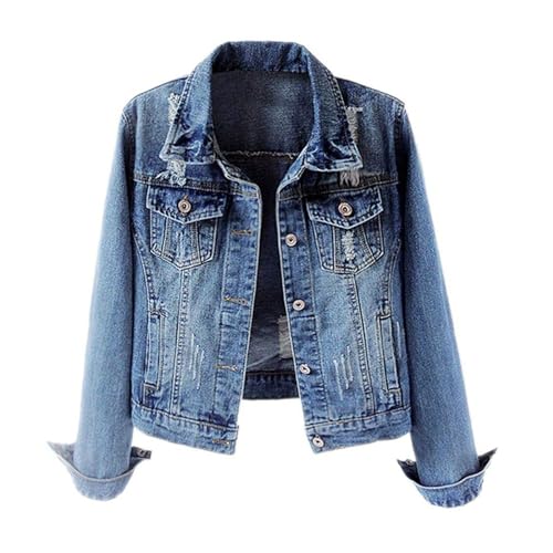 Veste en jean femme mi-saison pour ne plus hésiter le matin quand il fait frais