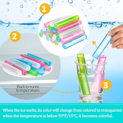 FillTouch cubitos de hielo reutilizables 24 piezas miniatura 3