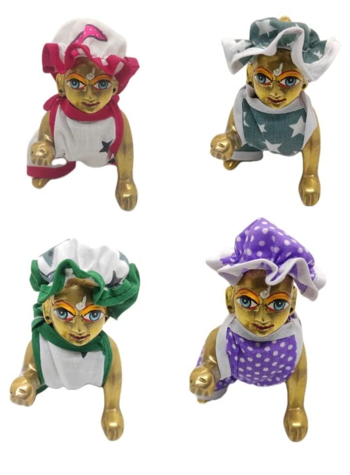 Laddu Gopal Kanha ji Bister Soft Far Night Bister Super Soft Size 0 to 5 No (Large)