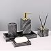 Bathroom Vanity 4-piece Toiletries Set Ceramic For Household Use