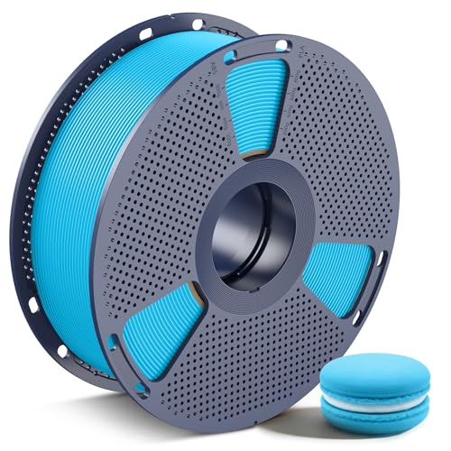 Image of SUNLU PLA 3D Printer Filament PLA Filament 1.75mm, Neatly Wound 3D Printing Filament 1.75mm, Dimensional Accuracy + /- 0.02 mm, Fit Most FDM 3D Printers, 1kg Spool (2.2lbs),Sky Blue