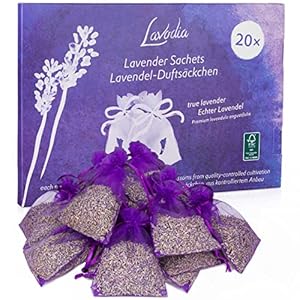 Lavodia 232041 Lavendel-Duftsäckchen 20er Pack