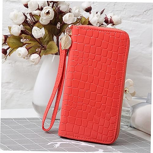Women Long Patent Leather Wallet Money Organizer Purse for Cash Minimalist Card Holder2