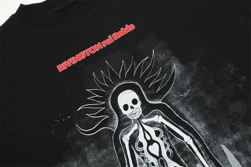 RRR123 Print Short Sleeve T Shirt Men Women Vintage T-shirts