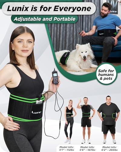 Lunix-LX16-Red-Light-Therapy-Belt-Near-Infrared-Light-and-Red-Light-Therapy-to-Improve-Circulation-Relax-Muscles-Green