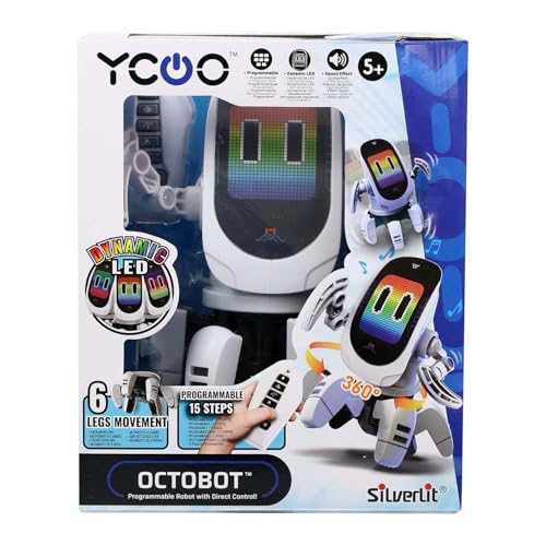 Calamar programmable Ycoo avec rotation 360 et effets lumineux Silverlit - 7