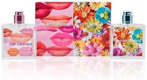 by Gift Set for WOMEN: FLIRT FLOWERIFIC PERFUME SPRAY .98 OZ & FLIRT FLIRTATIOUS PERFUME SPRAY .98 OZ