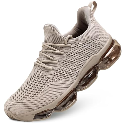 Image of Men's Air Running Shoes Non Slip Workout Casual Sport Shoes for Men Basketball Sneakers Fashion Tennis Sport Fitness Cross Trainers