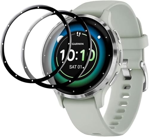 [Gosento]For Garmin Venu 3 tB KXtB PMMA+PCf S3DtیtB -KXf Uh~ dx9H CAh~ Garmin K[~ Venu3 Ή [2]